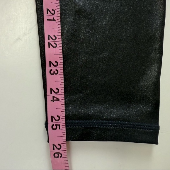 Athleta Inclination Moto Tight Leggings Womens Medium Black High Rise - Picture 12 of 12